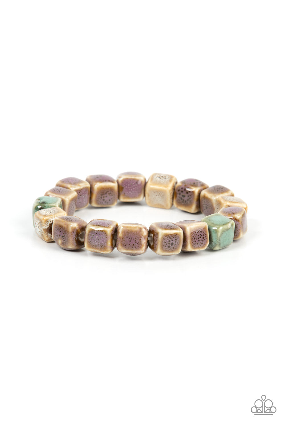 Glaze Craze Purple Bracelet - Paparazzi