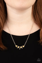 Load image into Gallery viewer, Pyramid Prowl Yellow Necklace - Paparazzi
