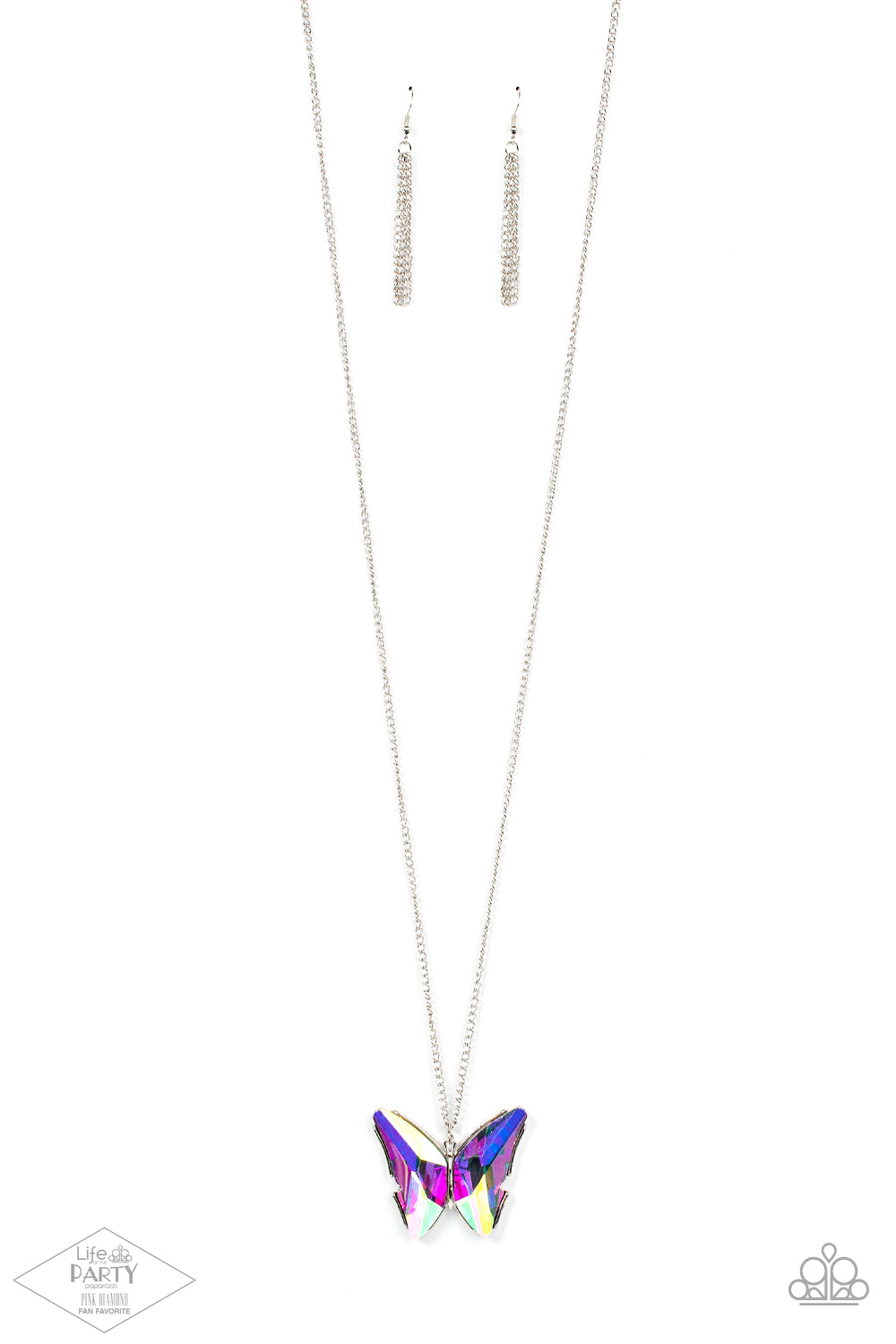 The Social Butterfly Effect Multi Necklace - Paparazzi