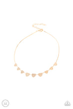 Load image into Gallery viewer, Dainty Desire Gold Choker - Paparazzi
