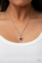 Load image into Gallery viewer, Taken with Twinkle Red Necklace - Paparazzi
