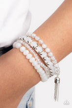 Load image into Gallery viewer, Day Trip Trinket White Bracelets - Paparazzi
