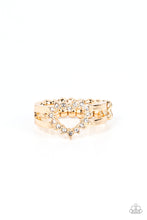 Load image into Gallery viewer, First Kisses Gold Ring - Paparazzi
