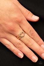 Load image into Gallery viewer, First Kisses Gold Ring - Paparazzi
