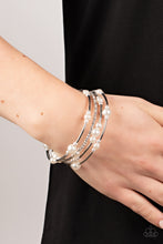 Load image into Gallery viewer, Marina Masterpiece White Bracelet - Paparazzi
