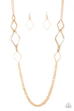 Load image into Gallery viewer, Fashion Fave Gold Necklace - Paparazzi
