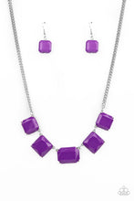 Load image into Gallery viewer, Instant Mood Booster Purple Necklace - Paparazzi
