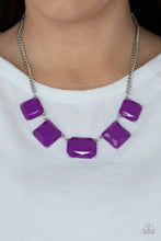 Load image into Gallery viewer, Instant Mood Booster Purple Necklace - Paparazzi
