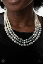 Load image into Gallery viewer, Lady In Waiting Silver Necklace - Paparazzi
