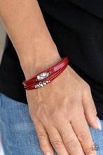 Load image into Gallery viewer, Tahoe Tourist Red Bracelet - Paparazzi
