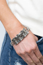 Load image into Gallery viewer, Urban Crest Silver Bracelet - Paparazzi
