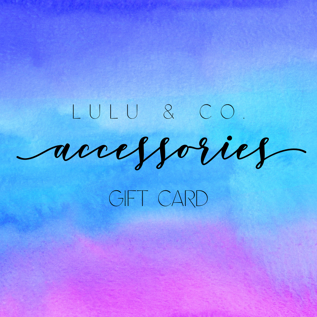 Lulu & Co. Accessories Gift Card
